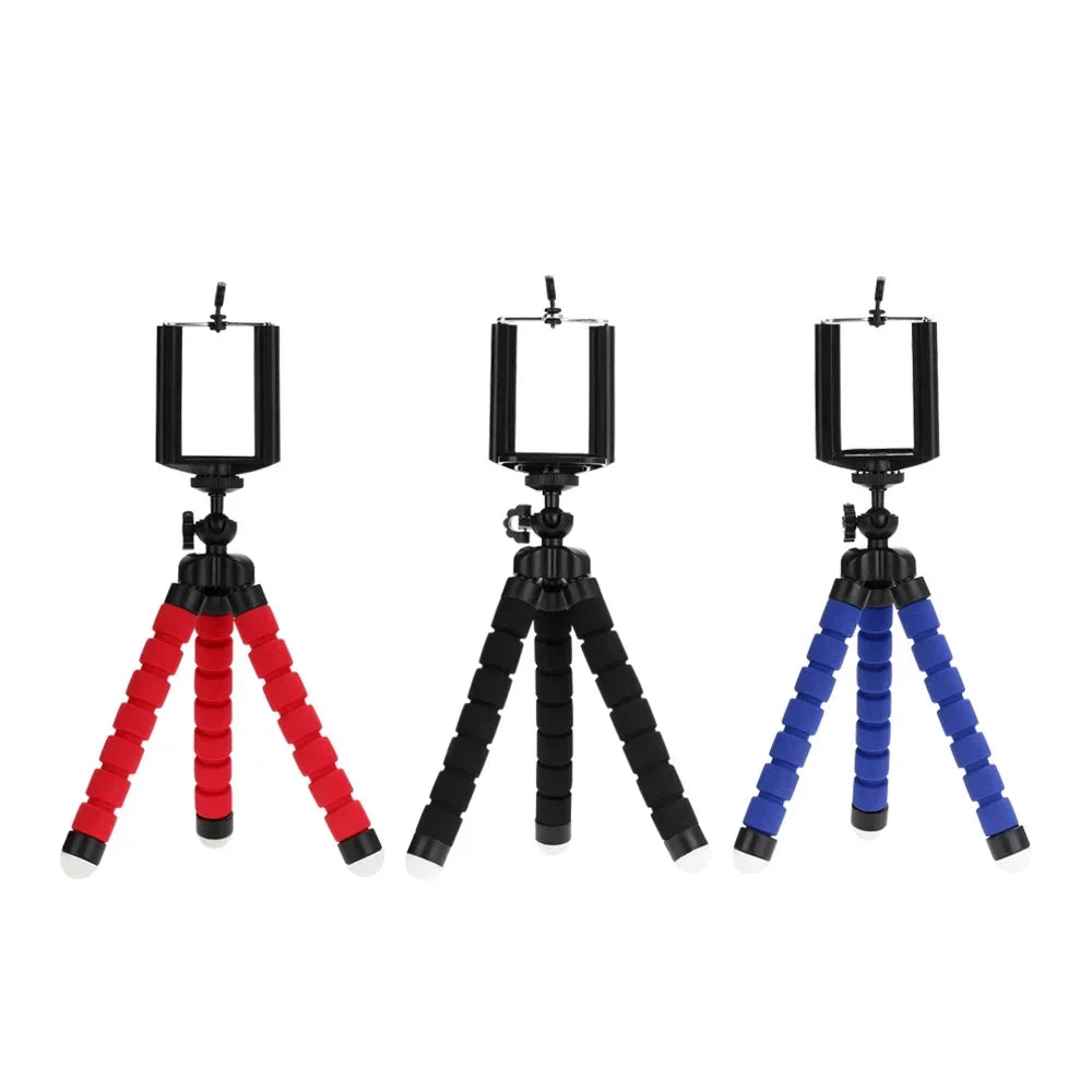 Sponge Octopus Phone Tripod Holder