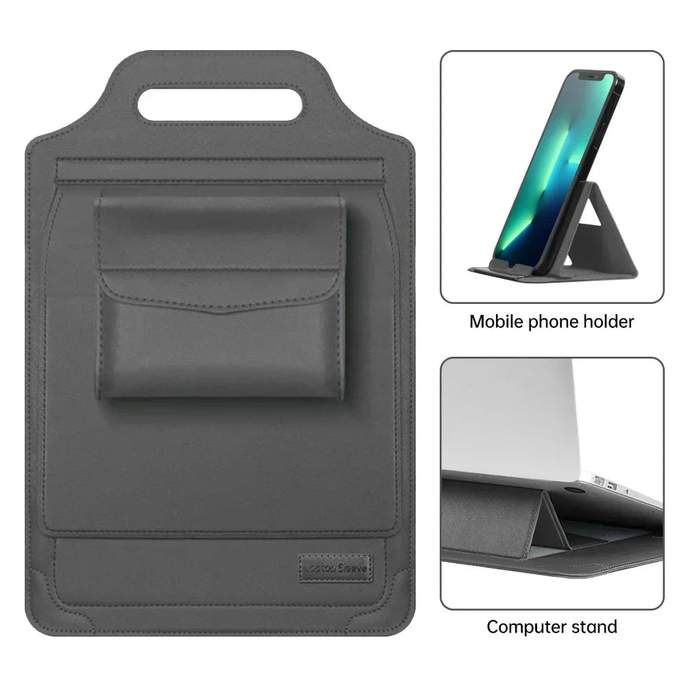 PU Leather Laptop Sleeve Case Bag