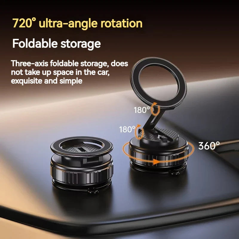 Metal Universal Vacuum Magnetic Car Phone Holder