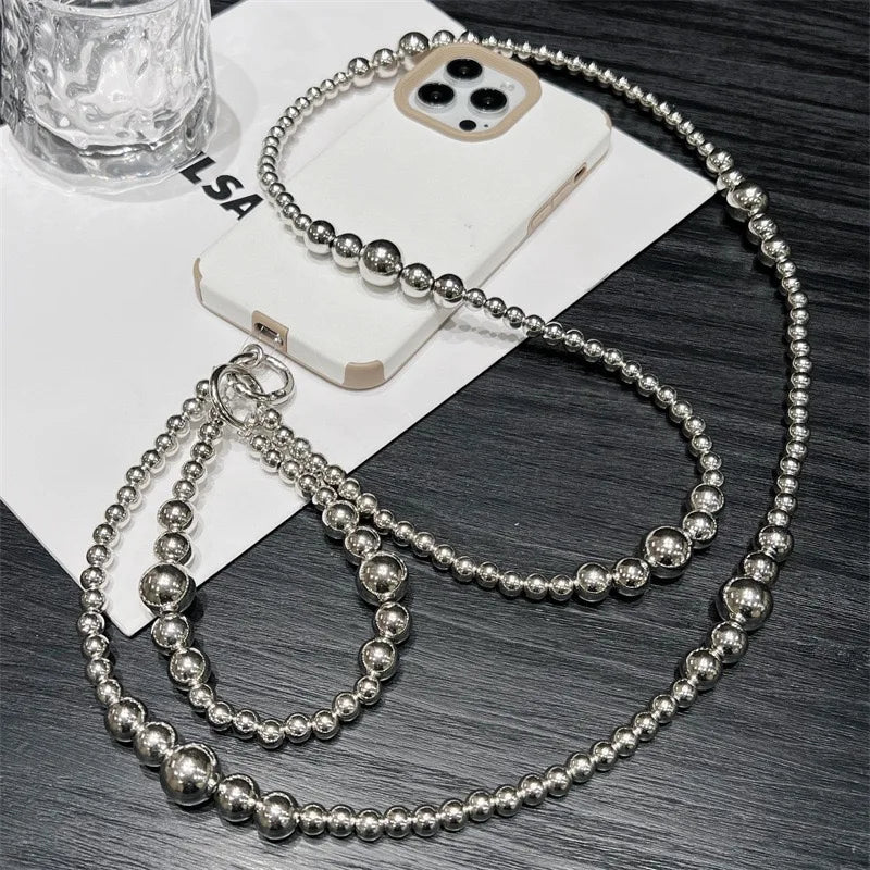 Pearl Phone Lanyard Crossbody Strap