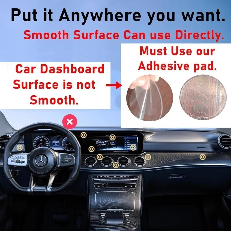 Metal Universal Vacuum Magnetic Car Phone Holder
