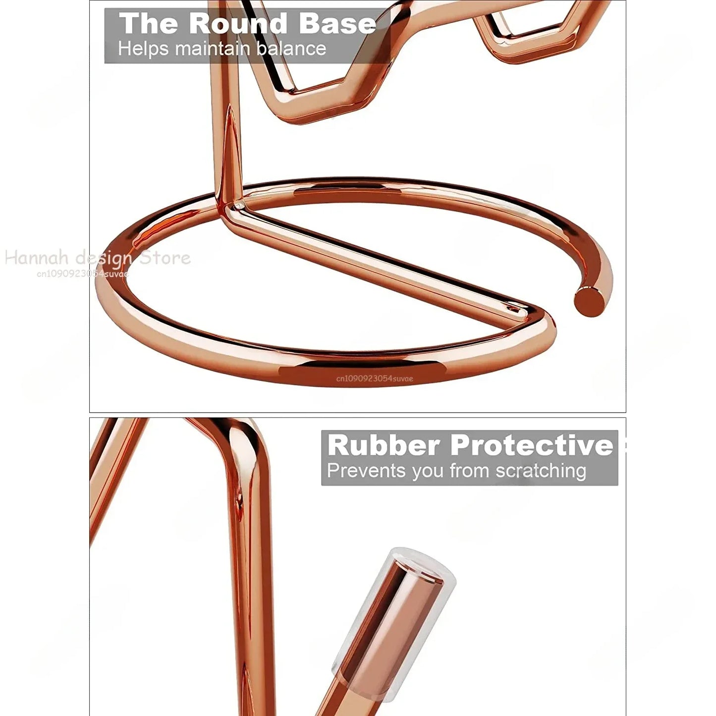 Gold Metal Lazy Phone Holder Stand
