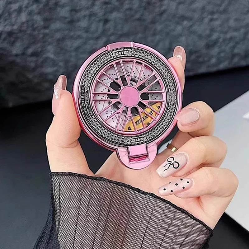 Cute Electroplating Gyroscope Ring Holder
