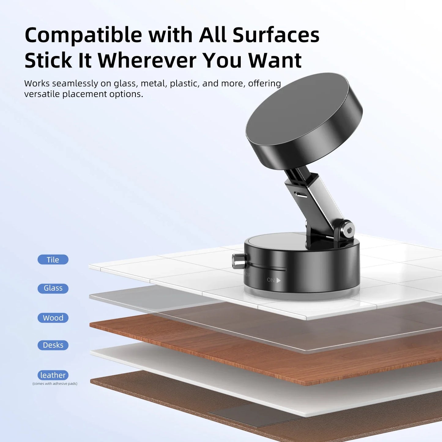 Vyvylabs Foldable Magnetic Suction Phone Holder