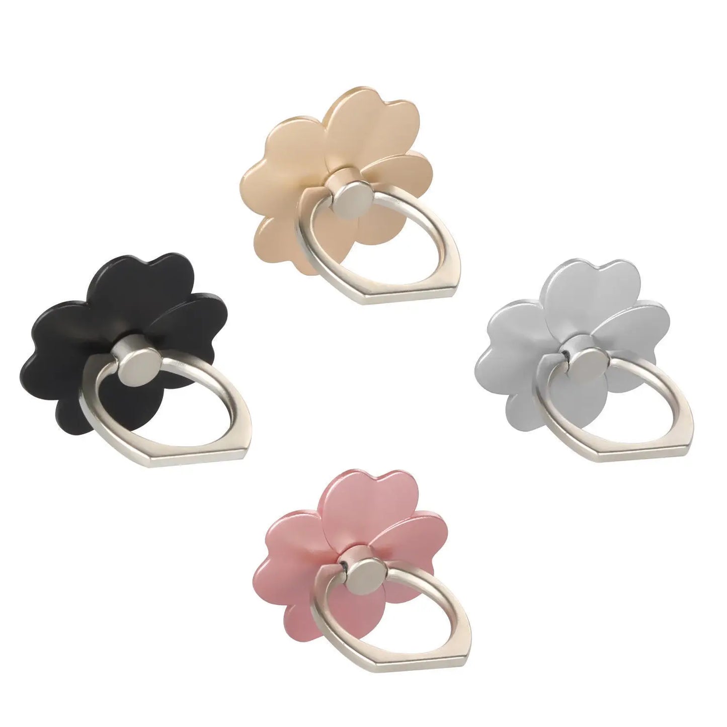 Four Leaf Clover Phone Ring Holder
