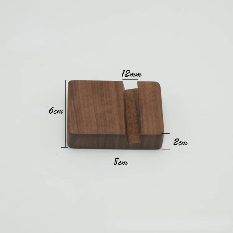 Simple Wooden Phone Stand Holder