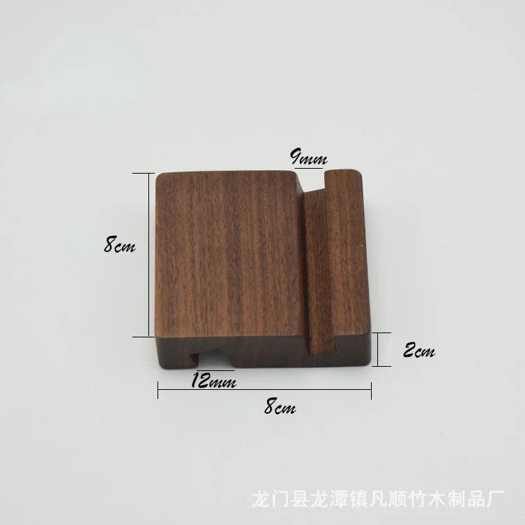 Simple Wooden Phone Stand Holder