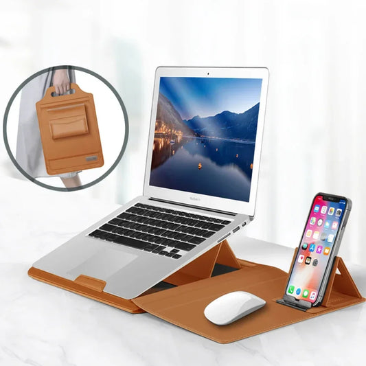 PU Leather Laptop Sleeve Case Bag