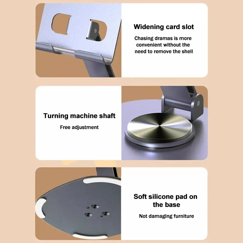 360° Rotation Aluminum Phone Holder
