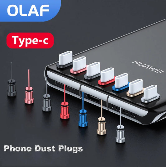 Type-C Dust Plug Jack Cover Set