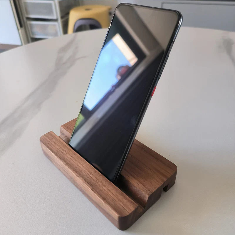 Simple Wooden Phone Stand Holder