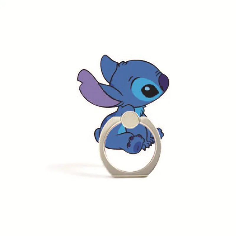 Cartoon Stitch Mickey Phone Ring Holder