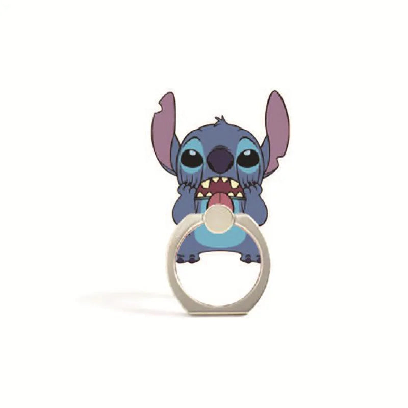 Cartoon Stitch Mickey Phone Ring Holder