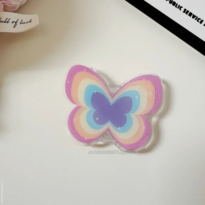 Cute Butterfly Griptok Phone Holder