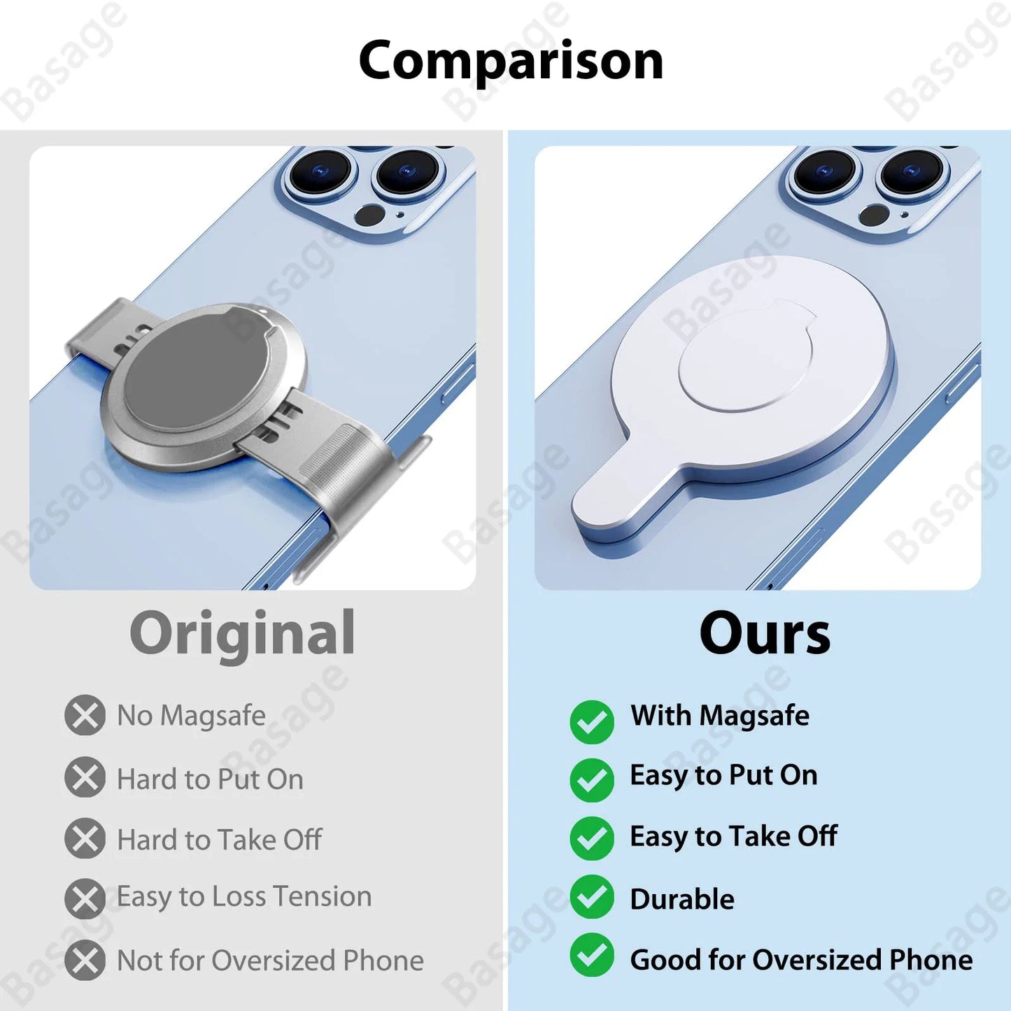 Magnetic Phone Holder Adapter for Gimbal