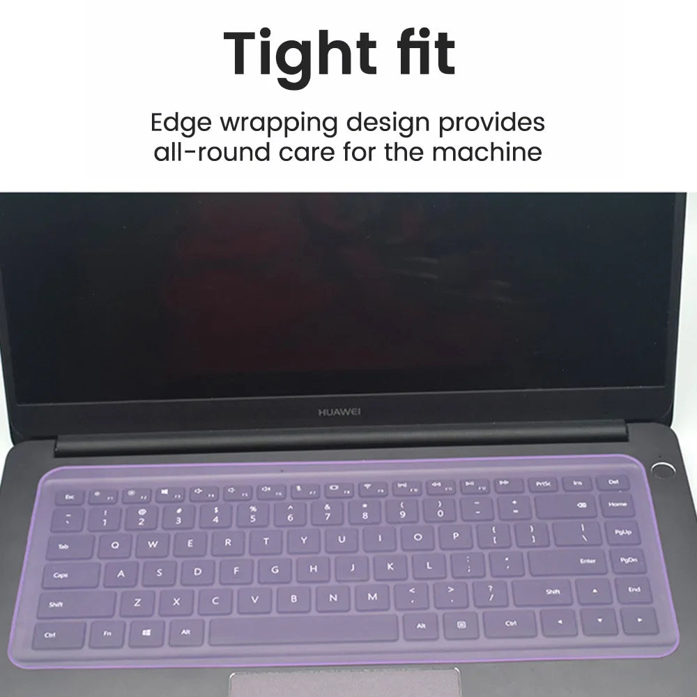 Universal Silicone Keyboard Cover 12-17"