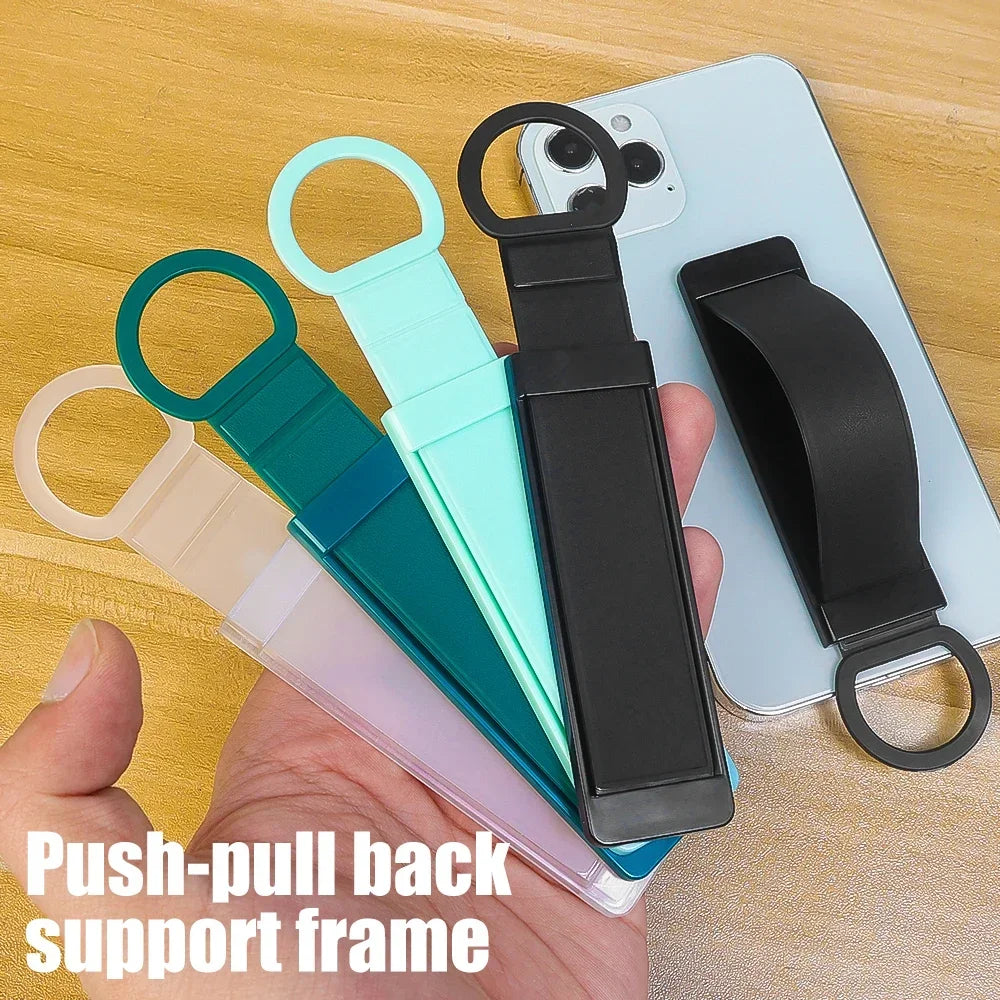 Elastic Finger Strap Grip Kickstand Holder