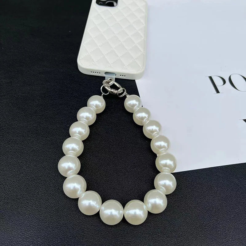 Pearl Phone Lanyard Crossbody Strap