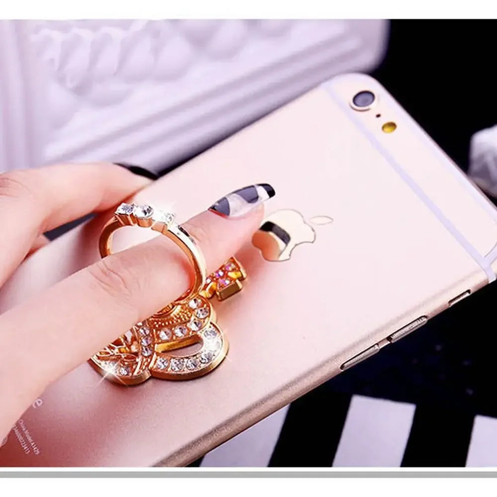 Phone Ring Holder Finger Stand Socket