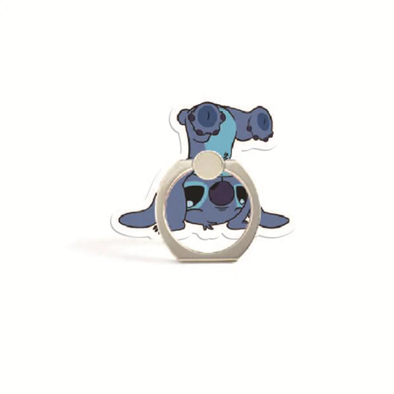 Cartoon Stitch Mickey Phone Ring Holder