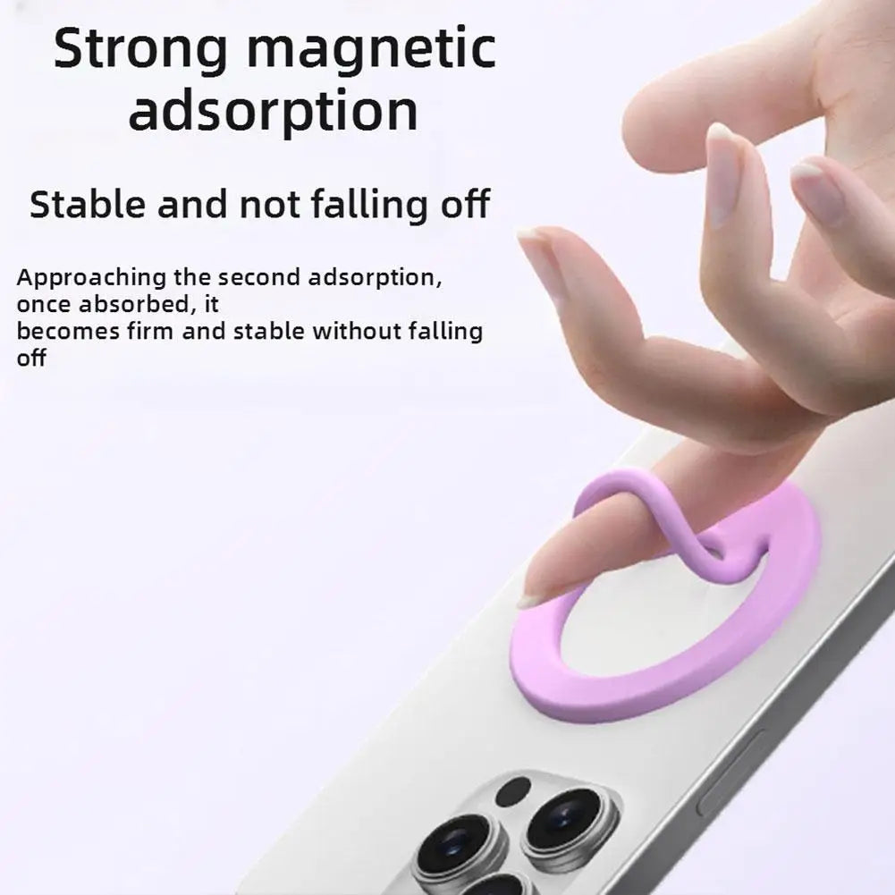 Magnetic Silicone Double-Sided Phone Holder