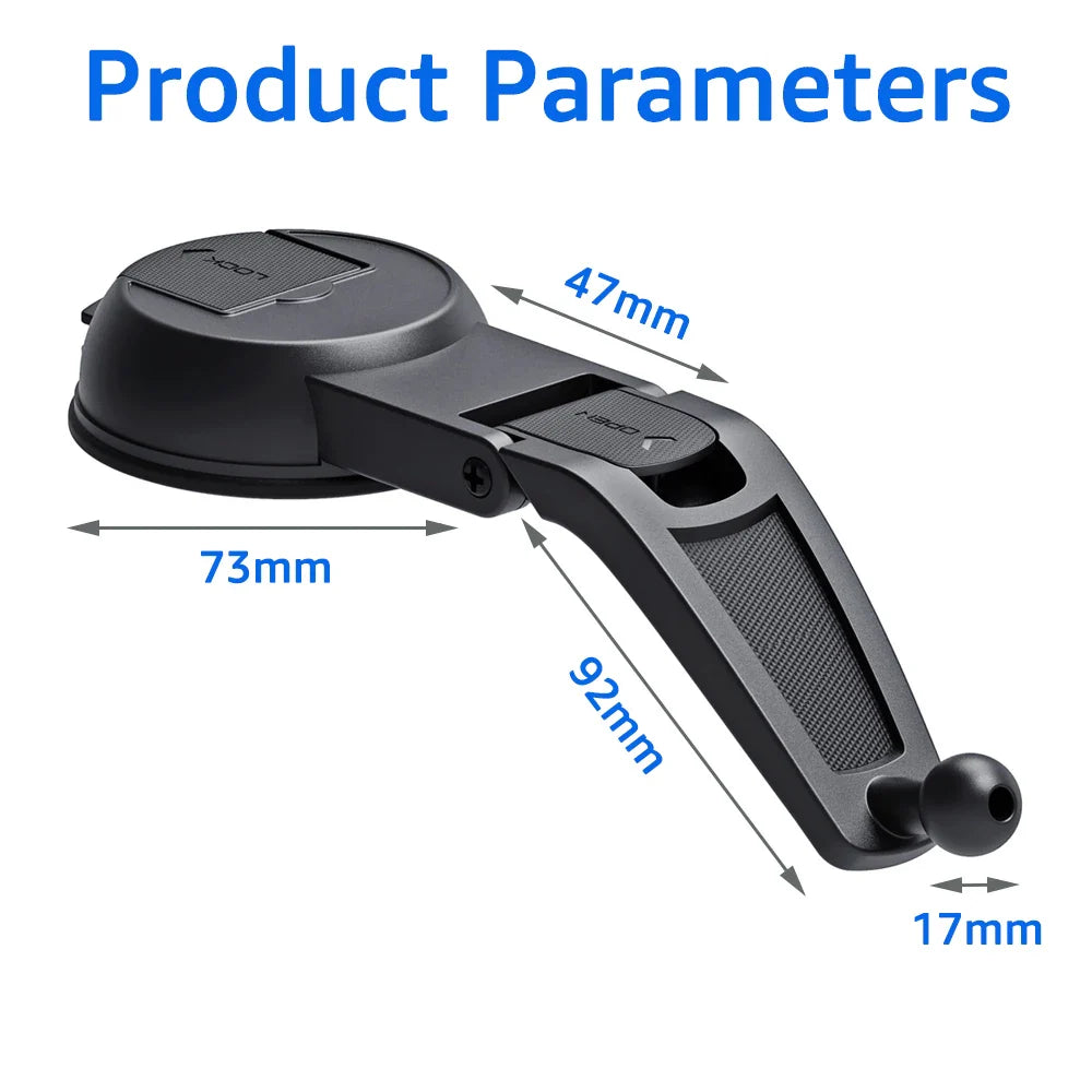360° Suction Cup Car Phone Holder