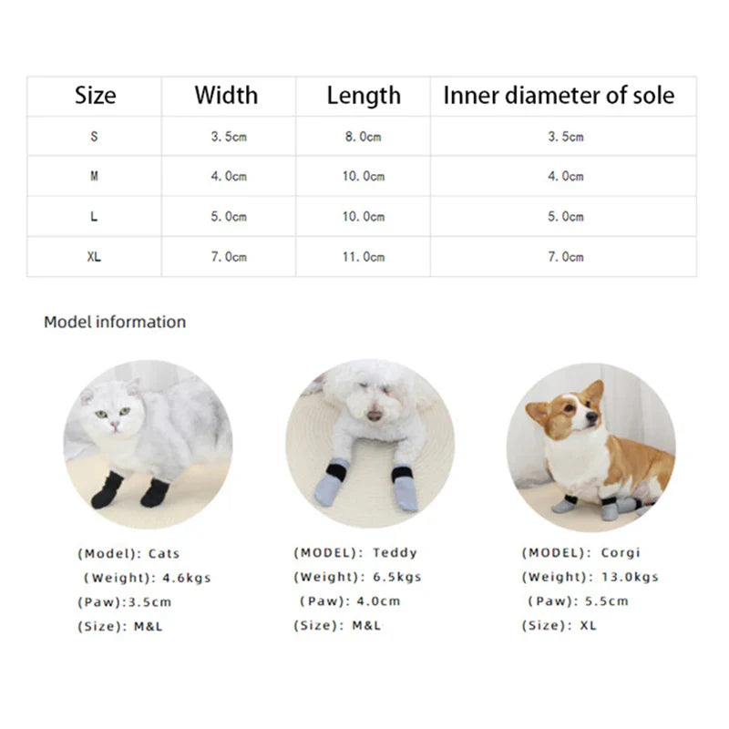 Cat Anti-Scratch Soft Foot Cover
