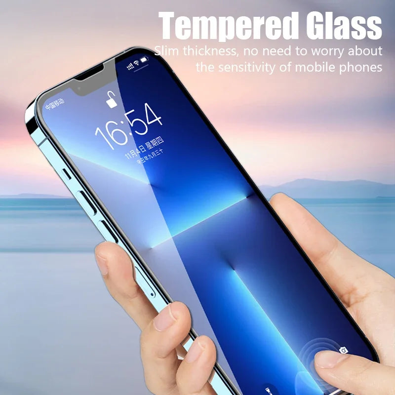 Full Cover Tempered Glass Screen Protector for iPhone