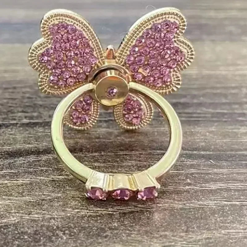 Butterfly Finger Ring Mobile Phone Holder