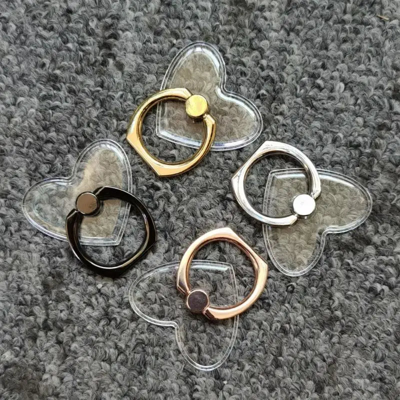 Transparent 360° Mobile Phone Ring Holder