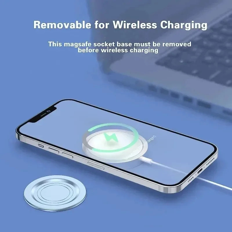 Magnetic Disk Base for Magsafe Phone Holder