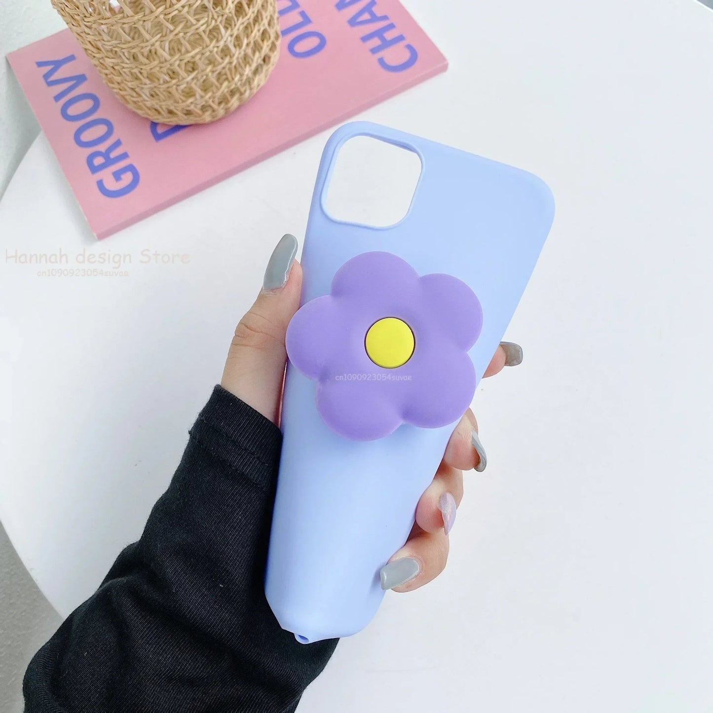 Cartoon Phone Grip Ring Stand Holder