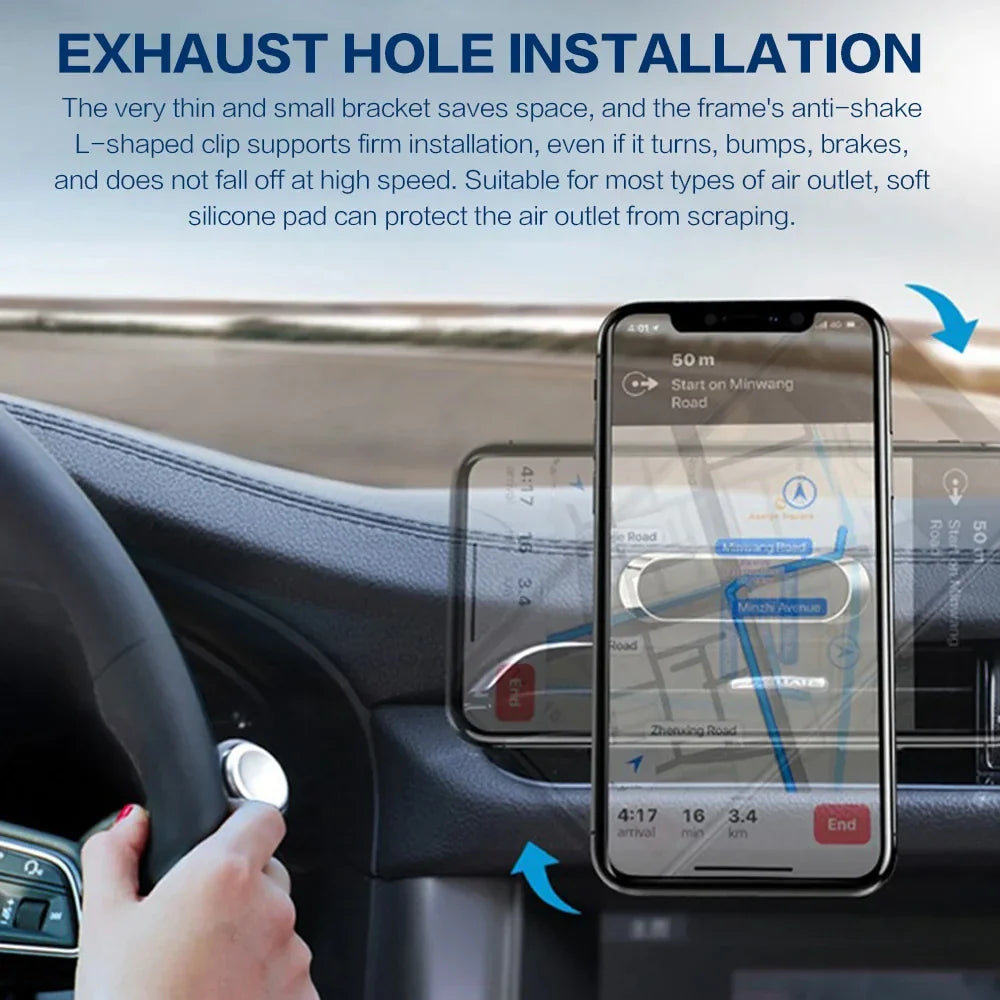 360° Magnetic Car Phone Holder Stand