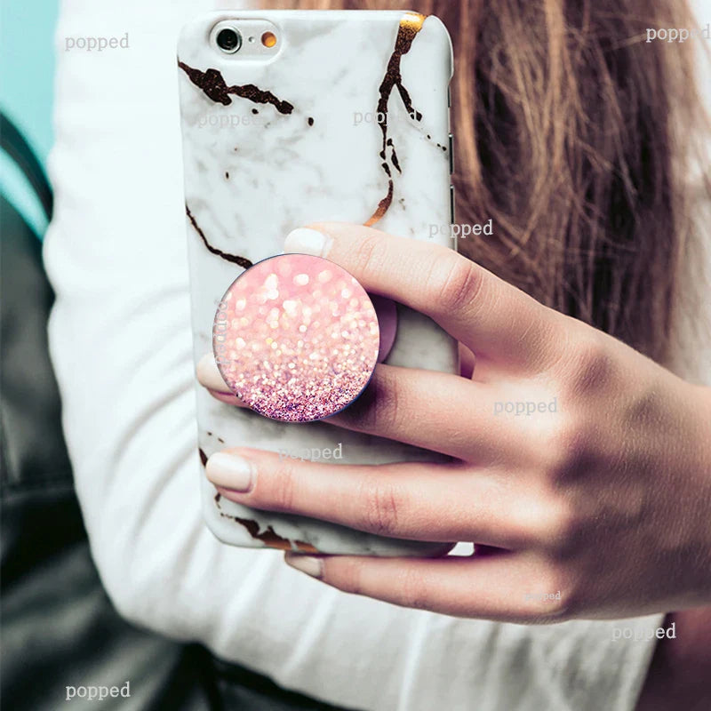 Popped Phone Socket Grip Stand Holder