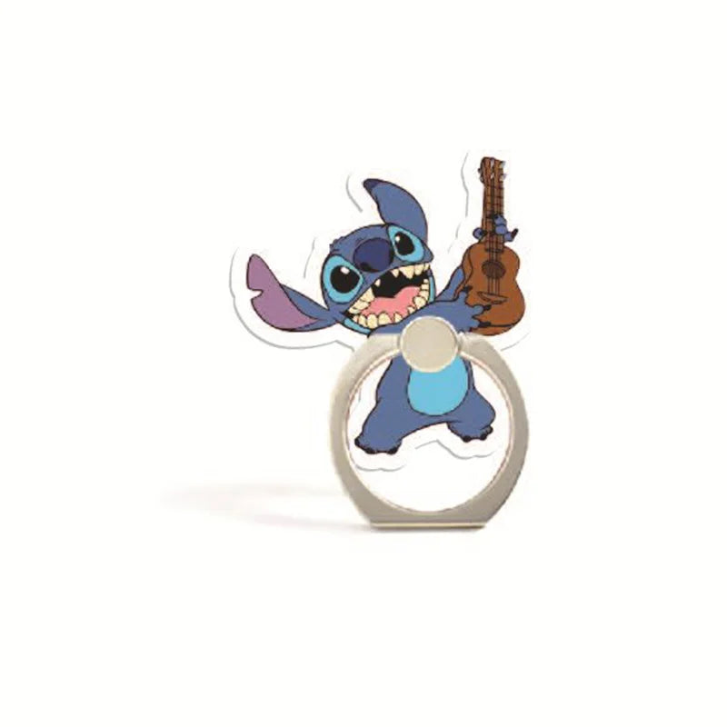 Cartoon Stitch Mickey Phone Ring Holder