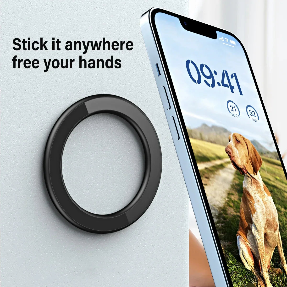 Magnetic Ring Holder for iPhone