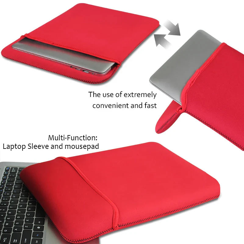 Neoprene Laptop Tablet Sleeve Bag – 7 to 15 Inch