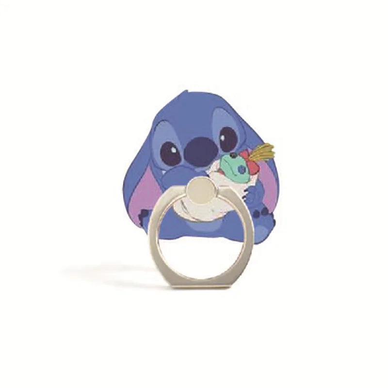 Cartoon Stitch Mickey Phone Ring Holder