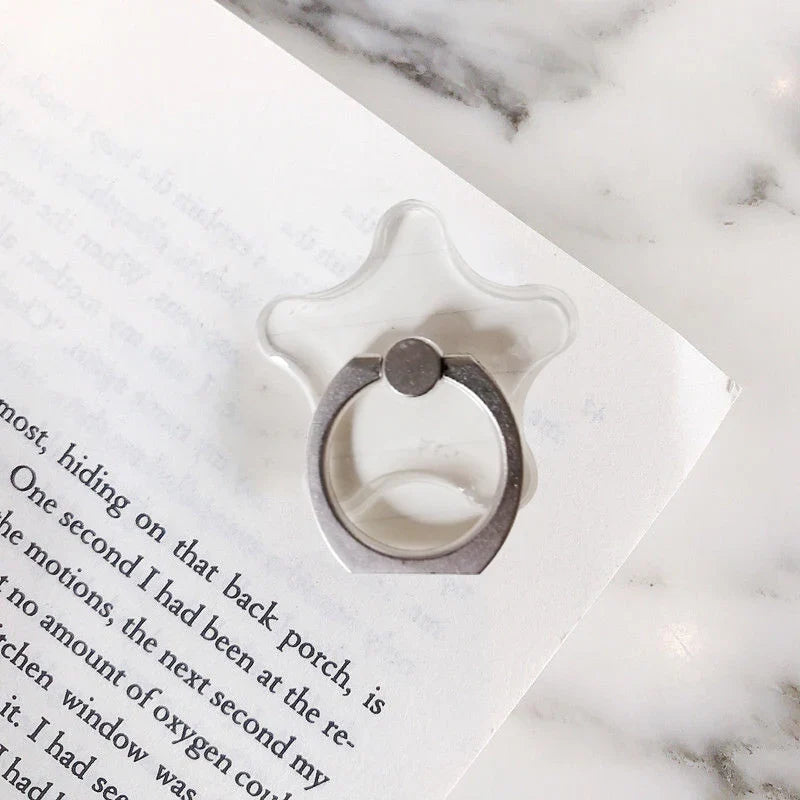 Magnetic Transparent Finger Ring Holder Stand