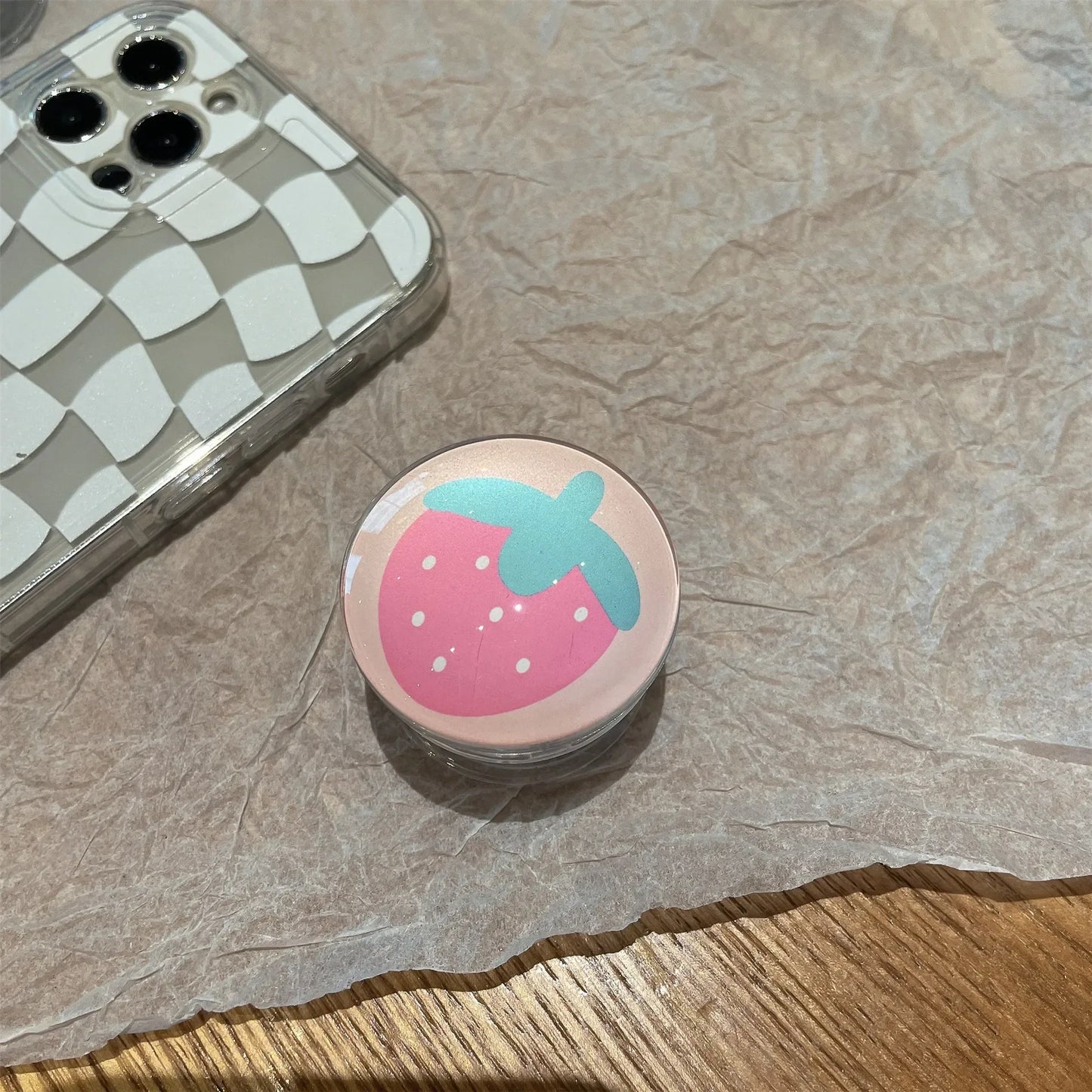 Cute Flower Ring Phone Holder