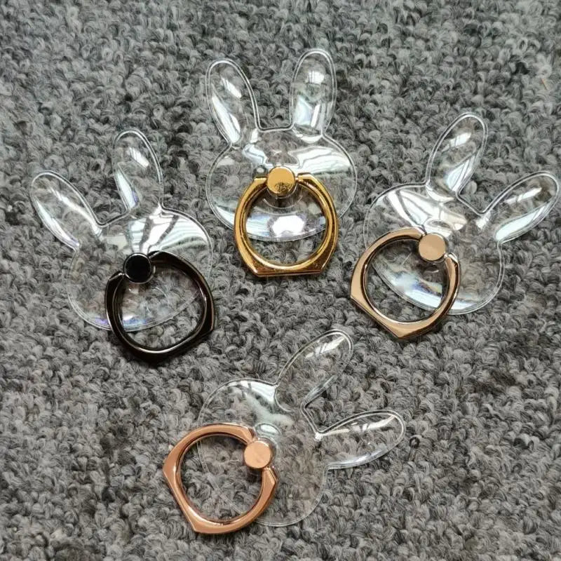 Transparent 360° Mobile Phone Ring Holder