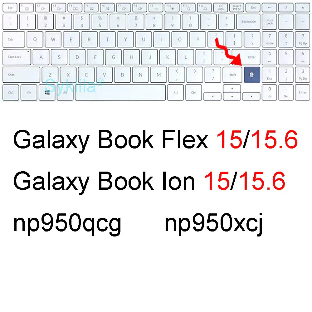 Samsung Galaxy Book Keyboard Cover Skin