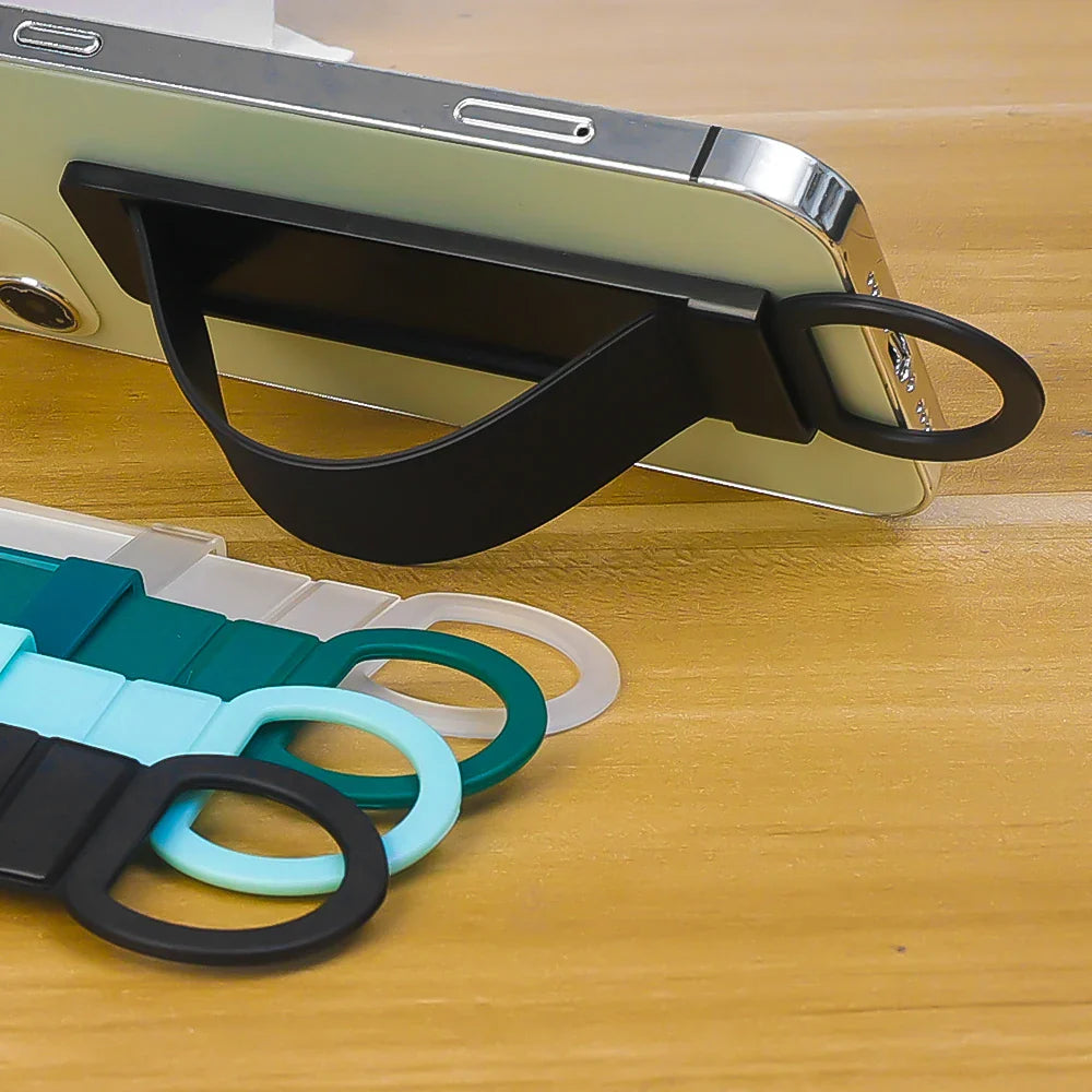 Elastic Finger Strap Grip Kickstand Holder