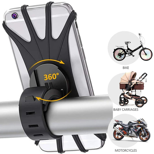 Silicone Bike Phone Holder Stand