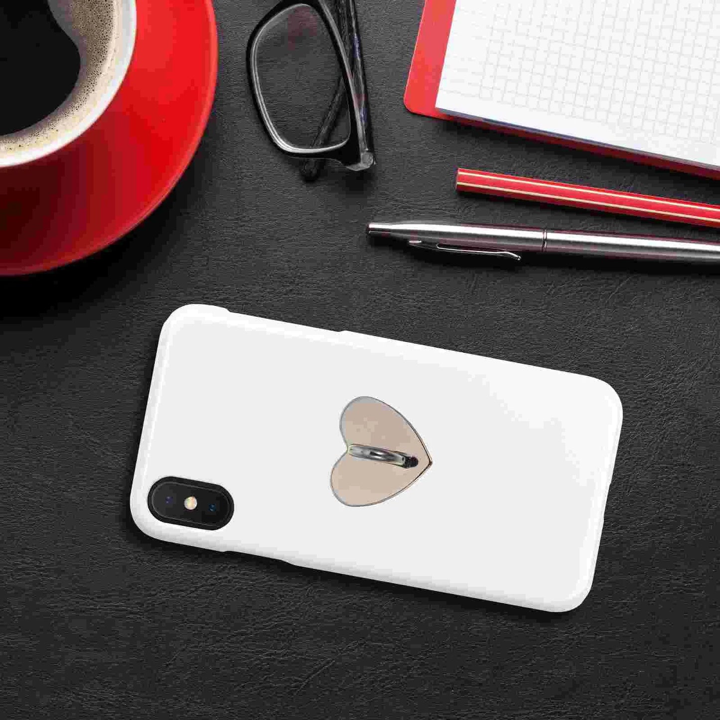 20PCS Heart Shape Phone Strap Buckle