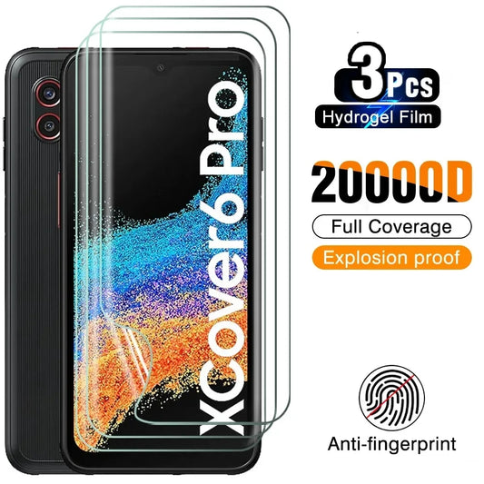 3PCS Hydrogel Film for Samsung Xcover