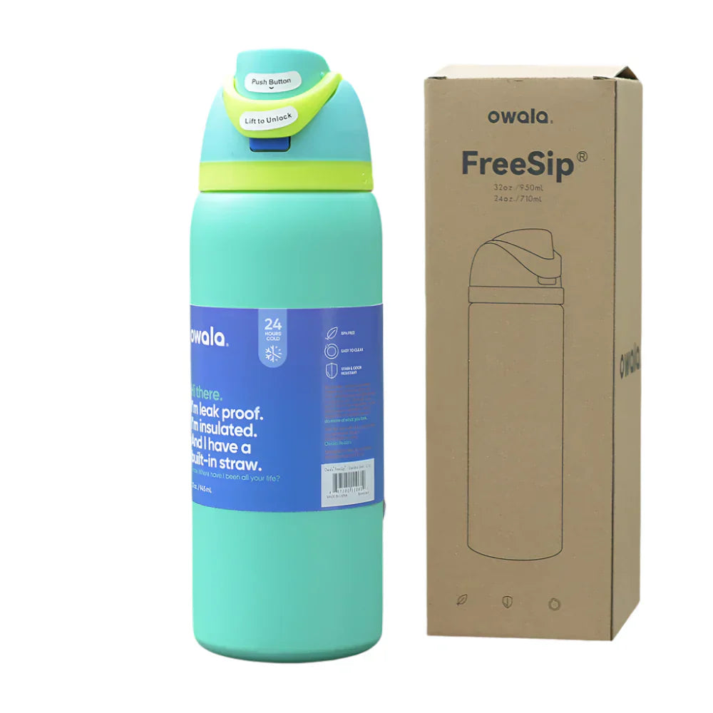 Owala  Insulated Stainless Steel Free Sip Water Bottle - Girl Hood