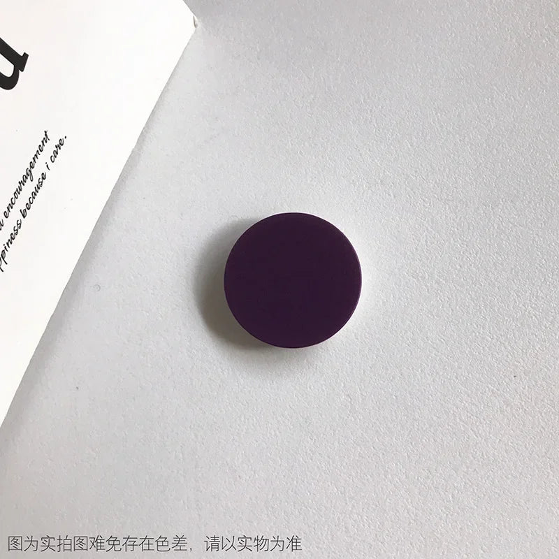 Solid Color Finger Ring Holder Stand for Phones