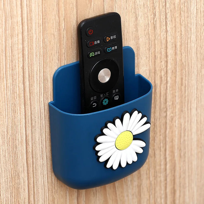 Wall-Mounted Phone Holder Storage Box