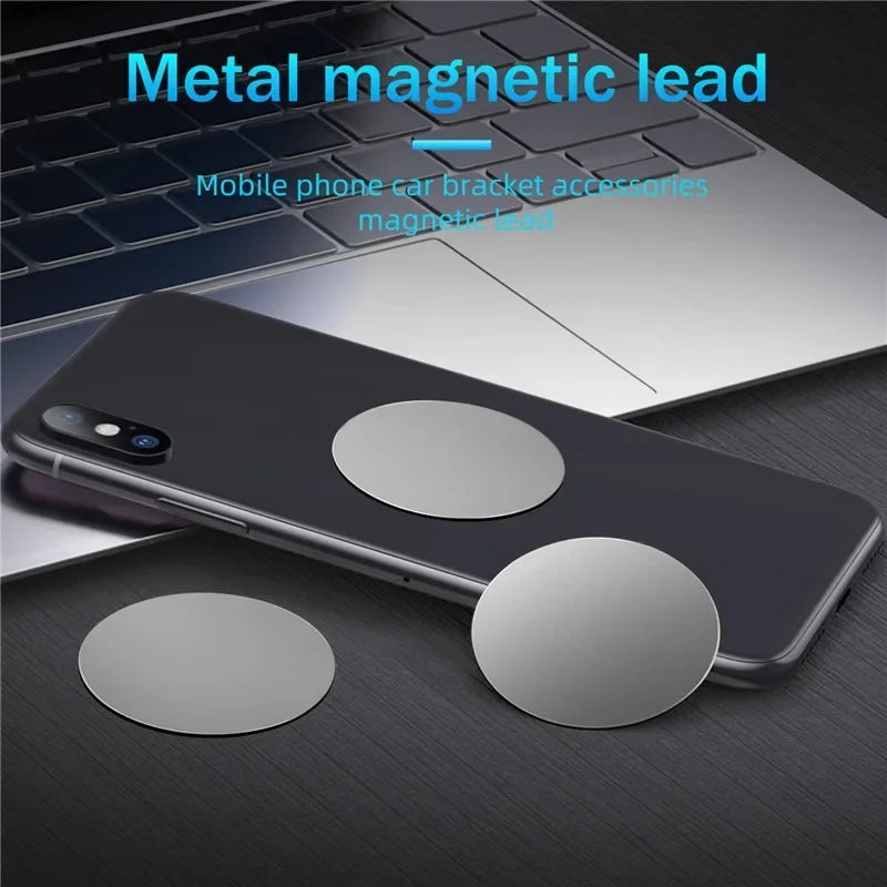 Metal plate stickers for phone holder